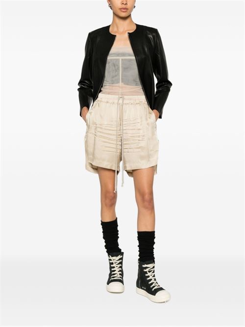Crinkle satin shorts RICK OWENS | RO01F6351SCH138